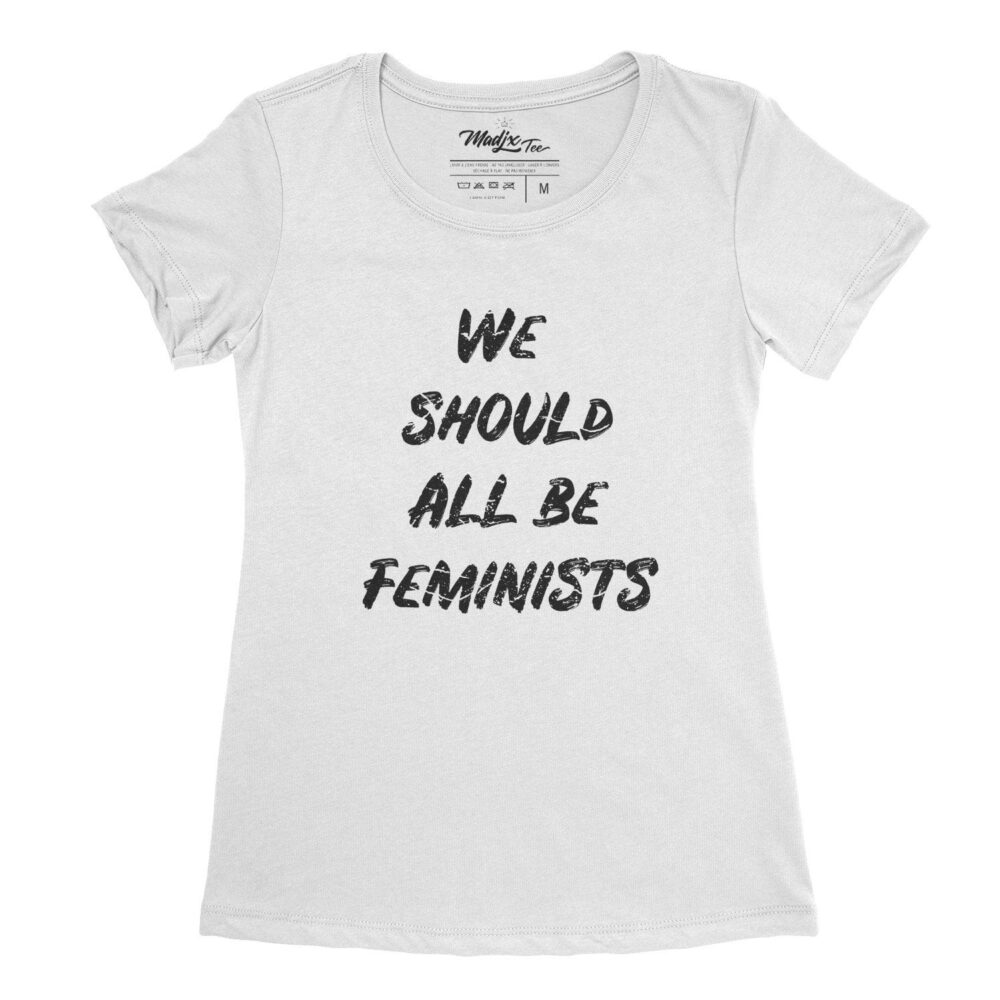 Nous devrions tous être féministes t-shirt pour femme 2