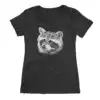 T-shirt femme Racoon raton laveur
