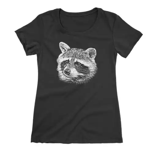T-shirt femme Racoon raton laveur