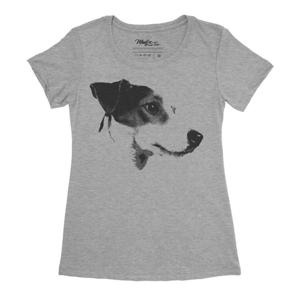 Jack russel t-shirt de chien pour femme 1