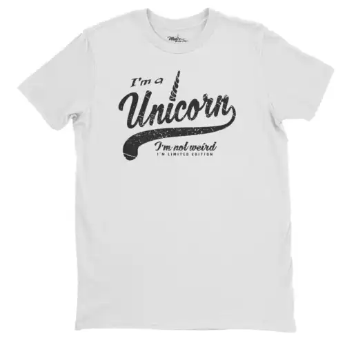 I m a unicorn t-shirt | I m Not Weird t-shirt | Unicorn Funny Shirt | Licorne t-shirt – Image 3