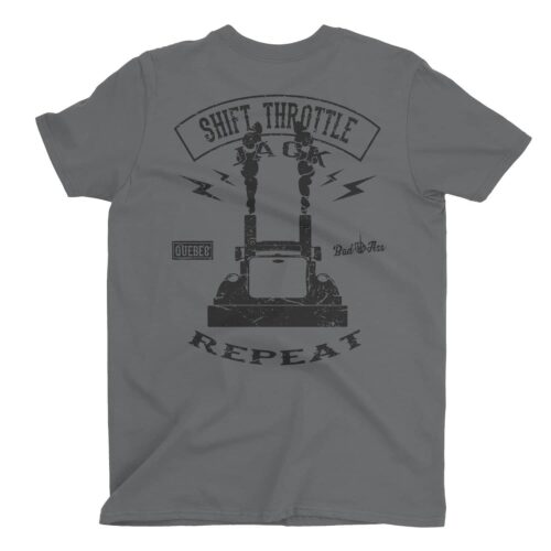 Shift Throttle Jack Repeat, Trucker t-shirt 4