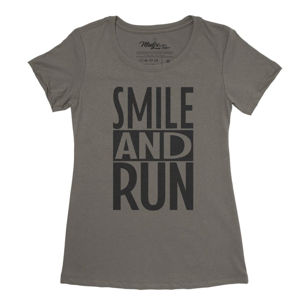 Smile and Run t-shirt de femme de course 3