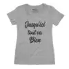 Jusqu'ici tout va bien | Québec t-shirt pour femme | citation positive t-shirt quotes t-shirt