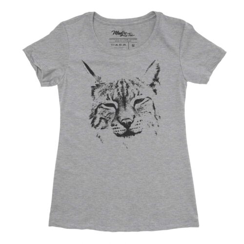 lynx t-shirt bobcat tee t-shirt femme Québec