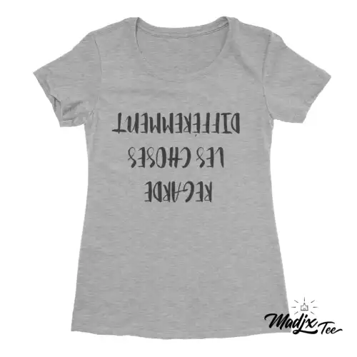 Québec tshirt femme citation