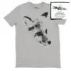 Tshirt de renard pour homme fait au Québec