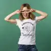 Tricoter est mon super pouvoir T shirt Québécois