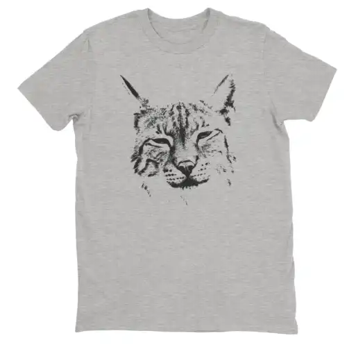 lynx t-shirt bobcat t-shirt – Image 3