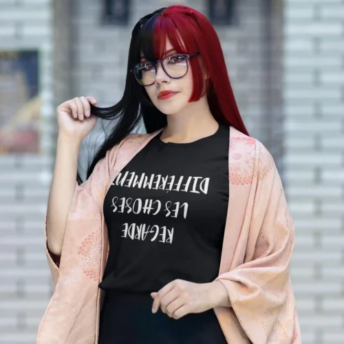 Regarde les chose différemment | t-shirt pour femme
