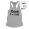 Camisole, Désolé je suis en retard et j men criss!, camisole drôle