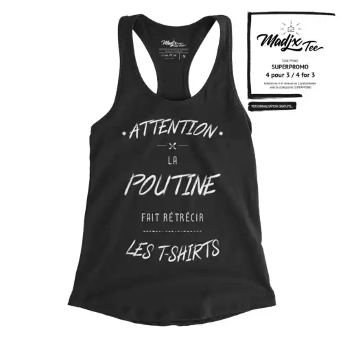 Camisole poutine du Québec