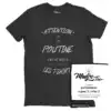 Poutine tshirt fait au Québec