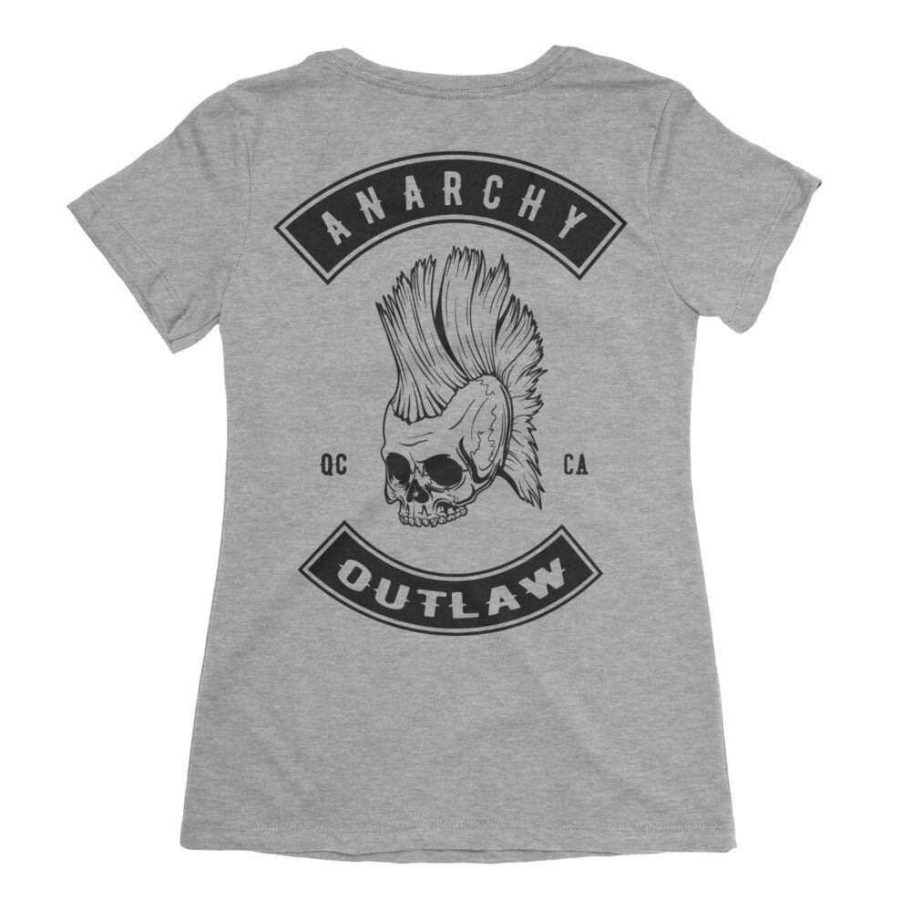 Anarchy outlaw t-shirt pour femme, 3