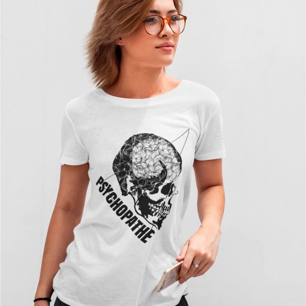 PSYCHOPATHE t-shirt pour femme 2