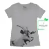 La chèvre sur t-shirt pour femme