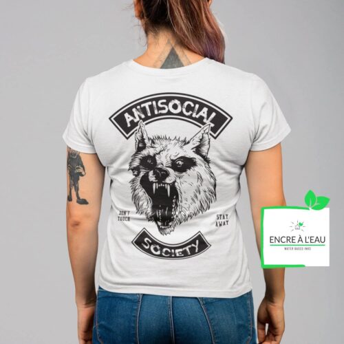Antisocial Society, Antisocial tshirt | t-shirt pour femme Maladie Mentale 7