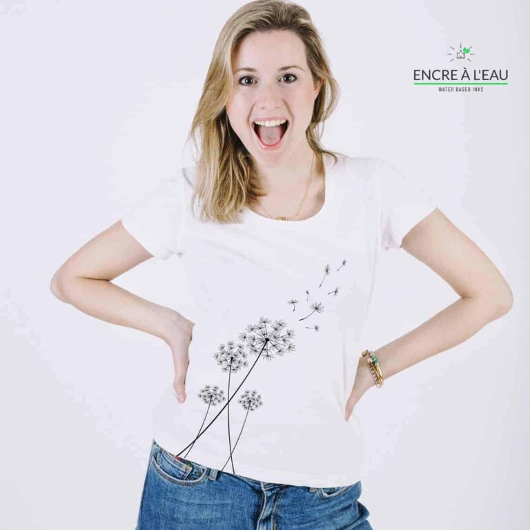 T-shirt Femme Oversized Pissenlit - Grandes Tailles Jusqu'au 5XL