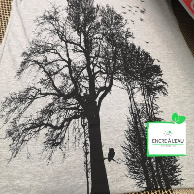 Forest t-shirt pour femme impression sérigraphie encre base à l eau éco forêt Québécoise 9