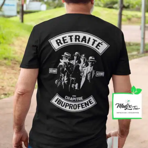Tshirt de Retraité chapitre Ibuprofene