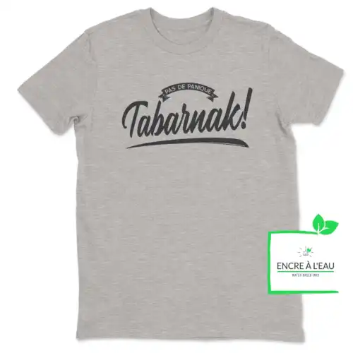 Pas de Panique Tabarnak! t-shirt pour homme Québécois – Image 5