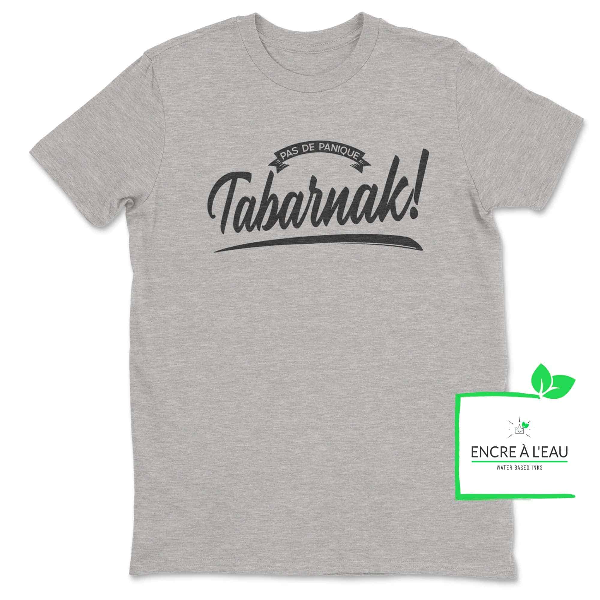 Pas de Panique Tabarnak! t-shirt pour homme Québécois 8
