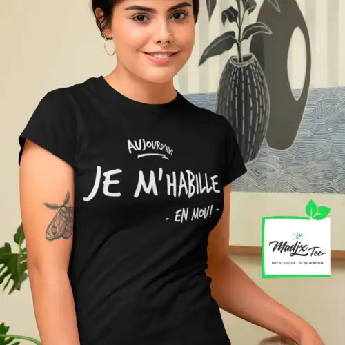 Aujourd'hui je m'habille en mou,