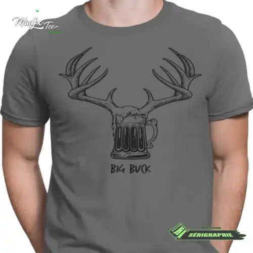 Big Buck impression encre à eau fait au Québec – Image 4