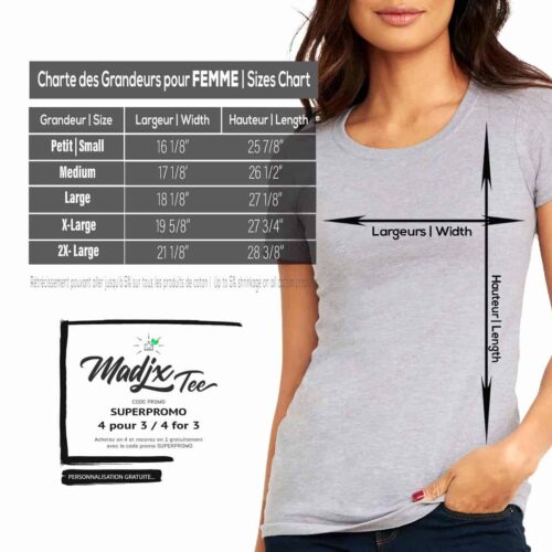 Quatre Plumes t-shirt pour femme, impression sérigraphie encre base à l'eau éco, impression fait au Québec 10