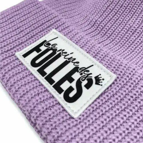 Tuque La reine des folles lavende – Image 2