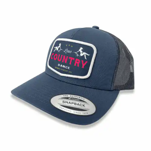 Casquette Love country dance YP classics Marine