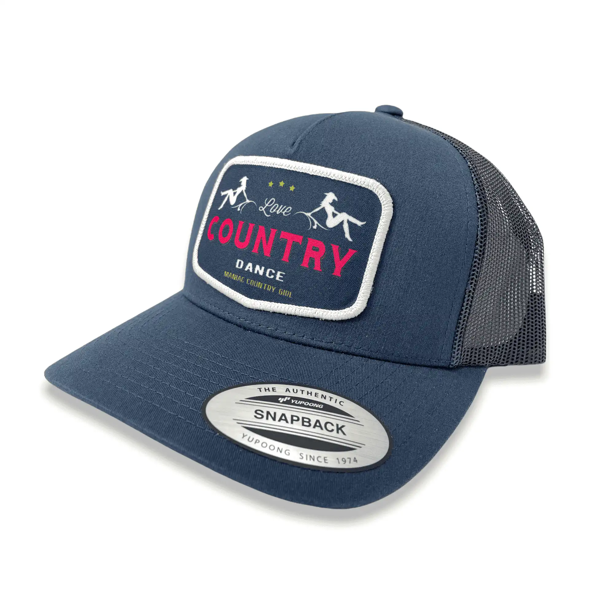 Casquette Love country dance YP classics Marine