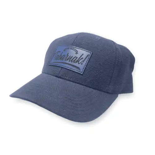 Casquette Pas de Panique Tabarnak HEMP DAD CAP bleu