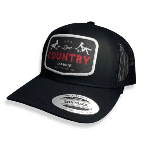 Casquette Love country dance YP classics Noir