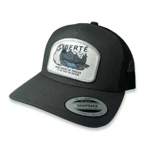 Casquette Liberté charcoal