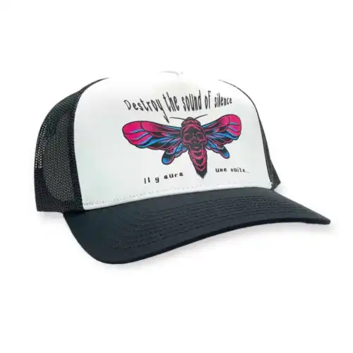 Casquette Destroy the sound of silence Impression DTF – Image 4