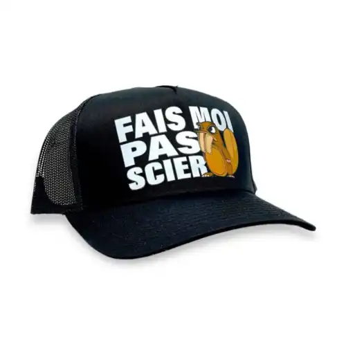 Casquette Fais moi pas scier Impression DTF – Image 4