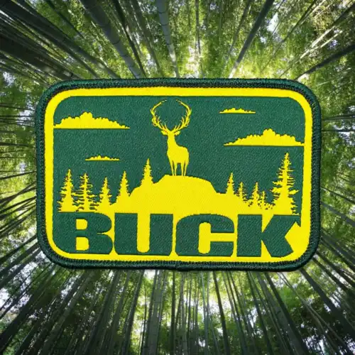 Patch tissé Buck