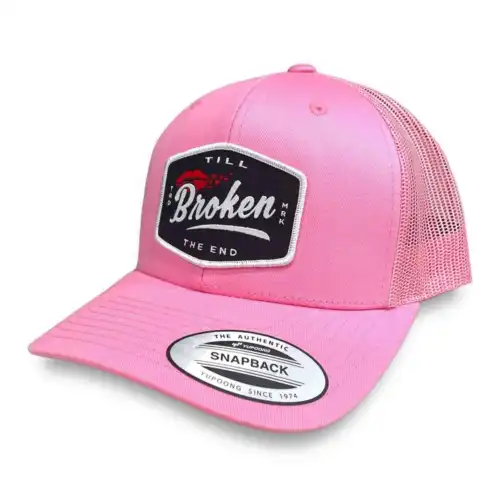 Casquette BROKEN TILL the end patch tisse – Image 2