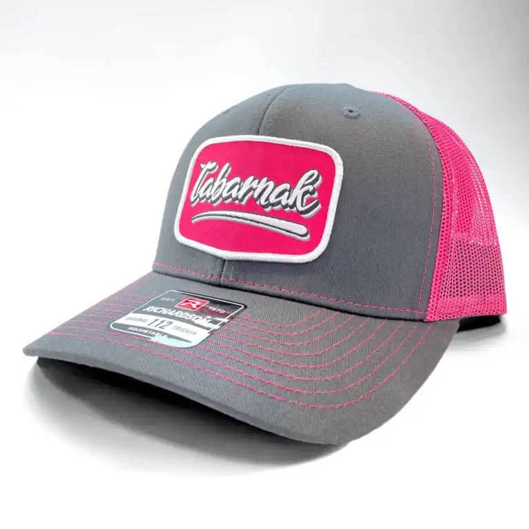 Casquette tabarnak grise et rose Richardson 112