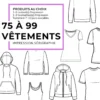 Impression sérigraphie 75 à 99 vêtements