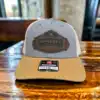Casquette Whiskey Québec Vintage patch cuir