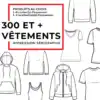 Impression sérigraphie 300 et + vêtements