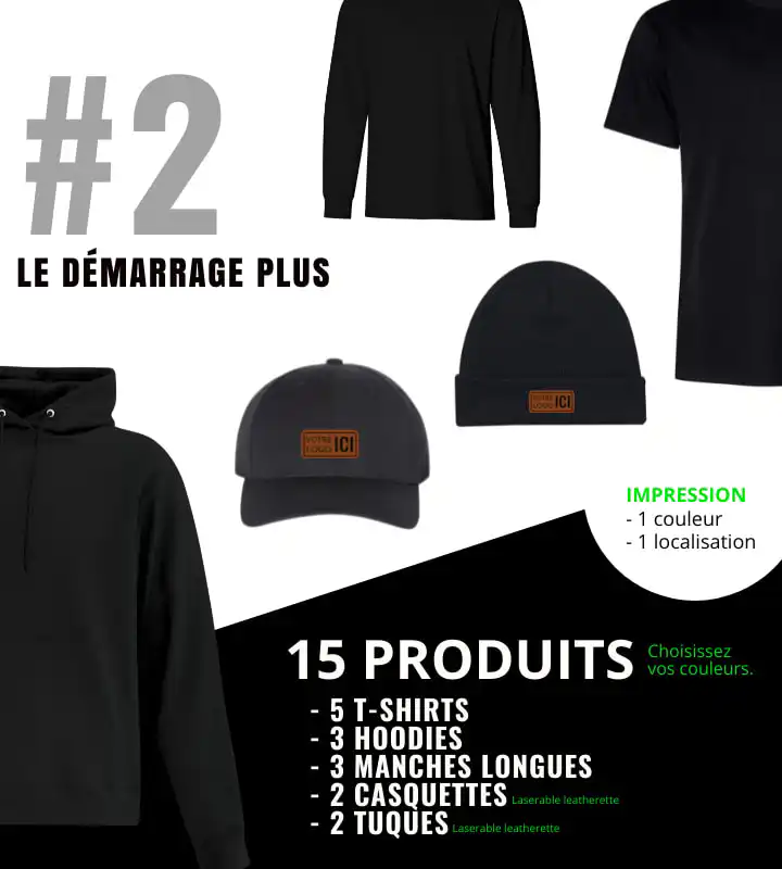 IMPRESSION DE VÊTEMENTS PROMOTIONNELS CORPORATIFS