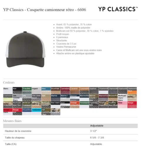 Casquette personnalisée laserable leatherette YP6606 – Image 3