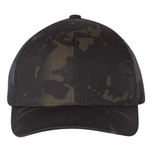 Casquette personnalisée laserable leatherette YP6606 CAMO – Image 7