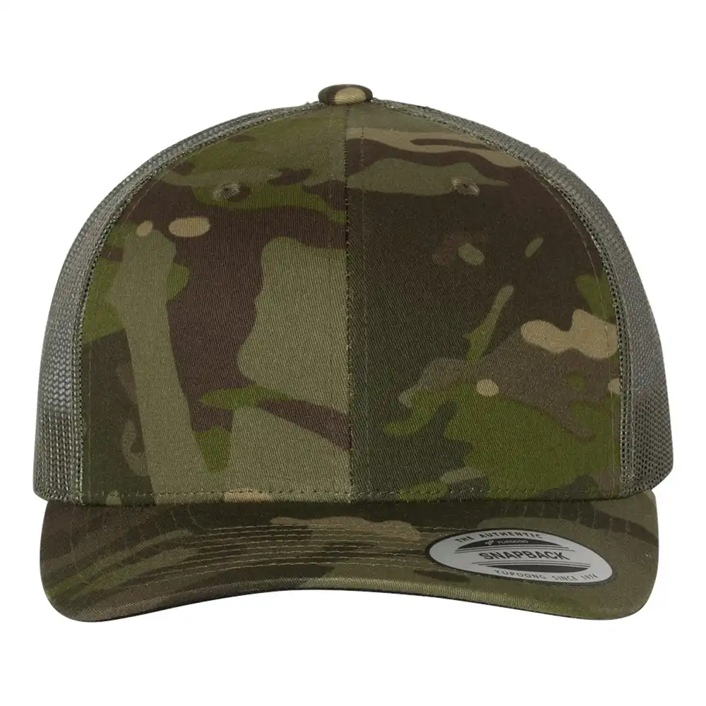 Casquette personnalisée laserable leatherette YP6606 CAMO – Image 12