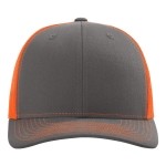 Charbon/Orange Fluo