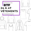 Impression DTF t-shirt hoodie crewneck Québec