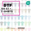 T-shirt ATC1000 Impression DTF 150 et +